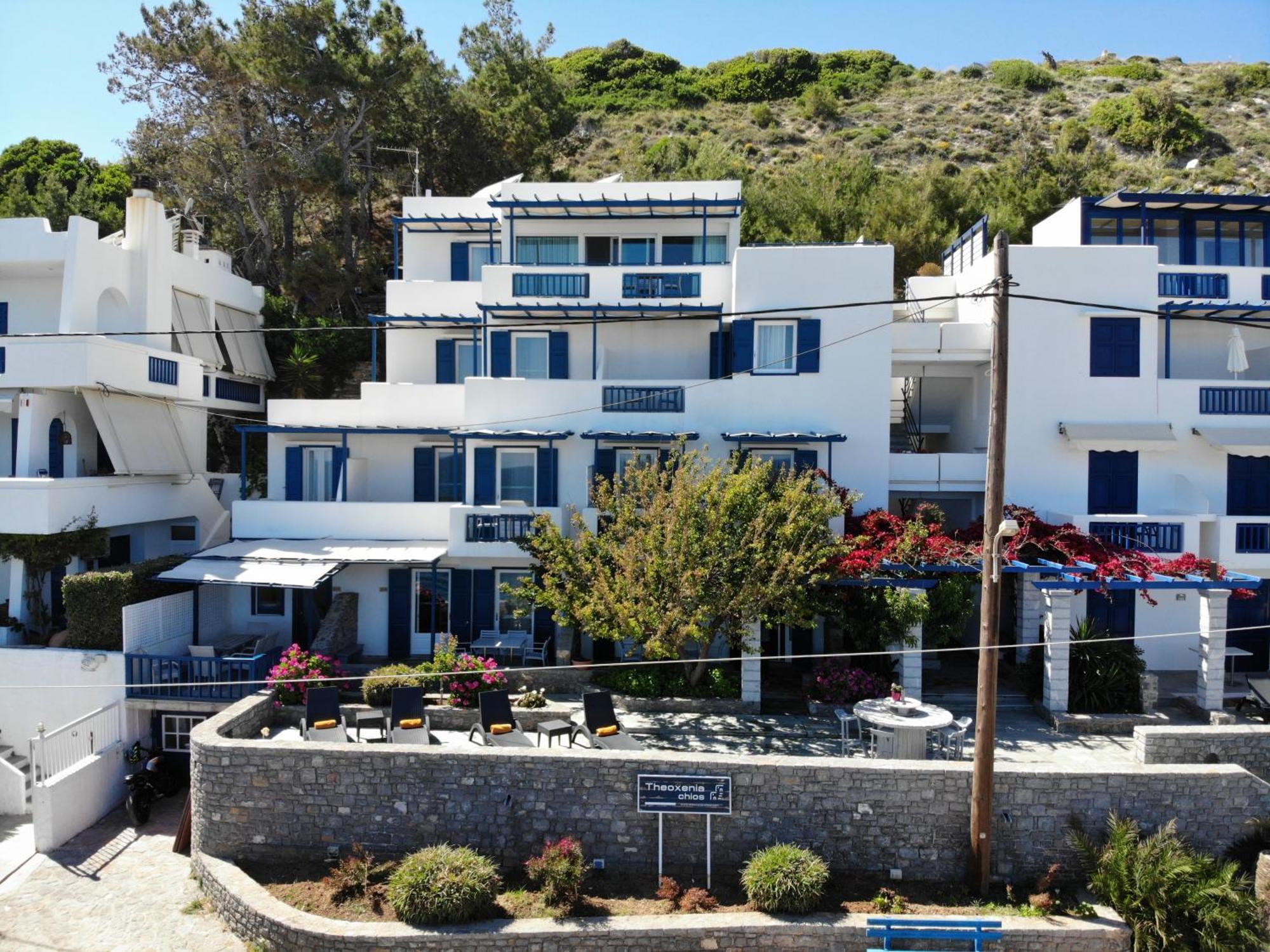Theoxenia Chios Apartments Paralia Agias Foteinis Exterior foto